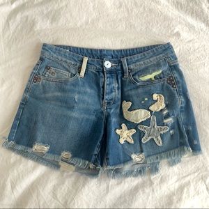 Quicksilver denim shorts
